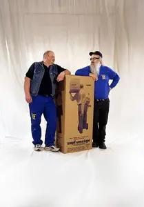 Kleiderkarton mit Bügelstange